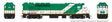 GP40TC - Sound and DCC -- GO Transit #506  (green, white, Late Lettering Font)