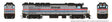 GP40TC - Sound and DCC -- Amtrak #198 (Phase 3, silver, red, white, blue)