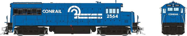 GE U25B Low Hood - Standard DC -- Conrail #2564 (blue, white)