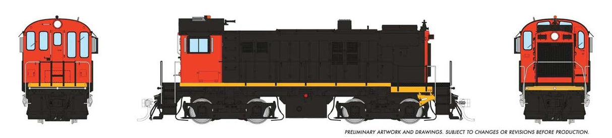MLW S13 - Sound and DCC -- Painted, Unlettered (CN black, red)