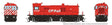 MLW RS23 - Sound and DCC -- Canadian Pacific #8039 (Action Red, white, 8" Stripes, No Multimark)
