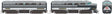 Alco FA1 - Standard DC -- Wabash #1202, 1200B (blue, gray, white)