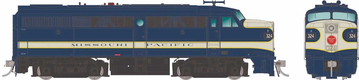 Alco FA1 - Sound and DCC -- Missouri Pacific #318 (blue, gray)
