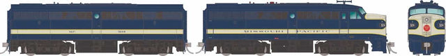 Alco FA1-FB1 Set - Sound and DCC -- Missouri Pacific #328, 325B (blue, gray)