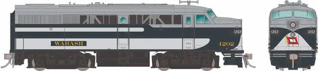 Alco FA1 - Sound and DCC -- Wabash #1204 (blue, gray, white)