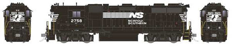 EMD GP38 High Nose - Sound and DCC -- Norfolk Southern #2768 (black, white)