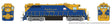 EMD GP38 Low Nose - Sound and DCC -- New England Central #9539 (blue, gold)