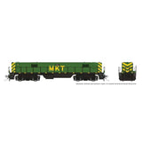 EMD GP40 and Slug - Standard DC -- Missouri-Kansas-Texas #226, 501 (green, yellow)-2