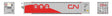 53' High-Cube Container 2-Pack - Ready to Run -- Canadian National CNRU 287785, 287865 (2019 Scheme, white, red, Noodle Logo)