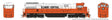 GE U33C Low Nose - Standard DC -- Illinois Central #5051 (orange, white, black)