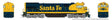 GE U36C - Sound and DCC -- Santa Fe #8716 (Warbonnet, blue, yellow)