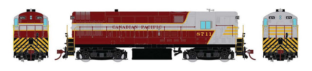 FM H16-44 Phase III - Standard DC -- Canadian Pacific 8713 (maroon, gray, Block Lettering)