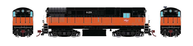 FM H16-44 Phase III - Sound and DCC -- Milwaukee Road 429 (orange, black)