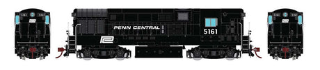 FM H16-44 Phase III - Sound and DCC -- Penn Central 5161 (black, white, Logo on Frame)