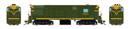 FM H16-44 Phase III - Sound and DCC -- Canadian National 2213 (green, gold)