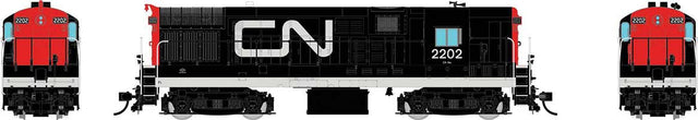 FM H16-44 - Sound and DCC -- Canadian National 2205 (black, white, red, Noodle Logo)