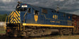 Alco C424m - ESU LokSound and DCC -- Delaware & Hudson #453 (blue, yellow)