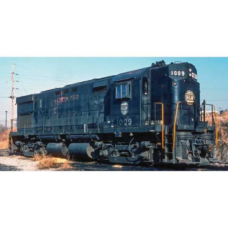 Alco C425 High Nose - ESU LokSound and DCC -- Norfolk & Western #1007 (black, yellow, Hamburger Logo)