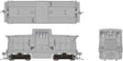 GE 44-Tonner - Standard DC -- Undecorated - Phase II Body
