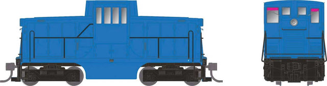 GE 44-Tonner - Sound and DCC -- Painted, Unlettered (blue)