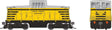 GE 44-Tonner - Sound and DCC -- Greater Winnipeg Water District #100 (yellow, black, gray)