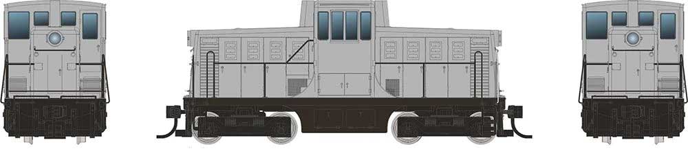 GE 44-Tonner - Sound and DCC -- Undecorated (Phase Ic Body)