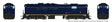 EMD SD9 High Nose - Standard DC -- Baltimore & Ohio #768 (blue, yellow; Roman Lettering)