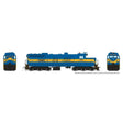 EMD SD10 Low Nose - Standard DC -- Dakota, Minnesota & Eastern #548 (blue, yellow)