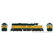 EMD SD9 Low Nose - ESU LokSound and DCC -- Chicago & North Western #6603 (yellow, green)