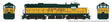 EMD SD9 Low Nose - ESU LokSound and DCC -- Chicago & North Western #6608 (yellow, green)