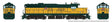 EMD SD9 Low Nose - ESU LokSound and DCC -- Chicago & North Western #6614 (yellow, green)