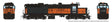 EMD SD10 Low Nose - ESU LokSound and DCC -- Soo Line #532 (Patched Ex-MILW; orange, black)