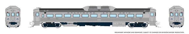 Budd RDC-1 Phase 1 - Standard DC -- Baltimore & Ohio