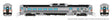 Budd RDC-3 Phase 1 - Standard DC -- New Haven #125 (stainless, white, vermillion, McGinnis Logo)