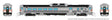 Budd RDC-3 Phase 1 - Standard DC -- New Haven #127 (stainless, white, vermillion, McGinnis Logo)