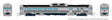 Budd RDC-3 Phase 1 - Standard DC -- Northern Pacific #B-40 (stainless, Monad Logo)