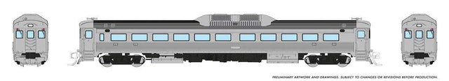 Budd RDC-1 Phase 1 - Standard DC -- Painted, Unlettered (Stainless)