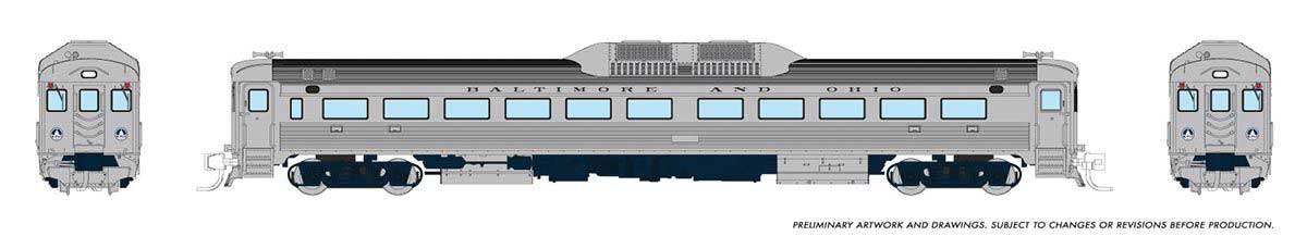 Budd RDC-1 Phase 1 - Sound and DCC -- Baltimore & Ohio