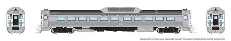 Budd RDC-1 Phase 2 - Sound and DCC -- Boston & Maine (McGinnis Scheme)