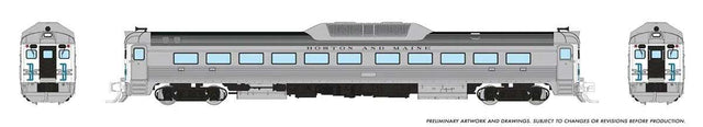 Budd RDC-1 Phase 2 - Sound and DCC -- Boston & Maine (McGinnis Scheme)