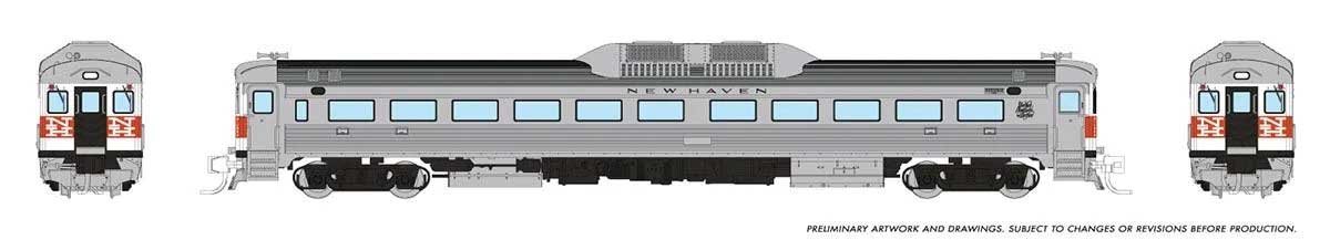 Budd RDC-1 Phase 1 - Sound and DCC -- New Haven (McGinnis Scheme)