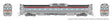 Budd RDC-1 Phase 1 - Sound and DCC -- Southern Pacific #10 (As-Delivered, silver, red)