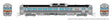 Budd RDC-2 Phase 1 - Sound and DCC -- Western Pacific #376 (stainless, orange, black, Zephyrette Logo)
