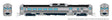 Budd RDC-3 Phase 1 - Sound and DCC -- Boston & Maine #6300 (stainless, black, Minuteman Logo)