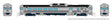 Budd RDC-3 Phase 1 - Sound and DCC -- New Haven #129 (stainless, Script Logo)