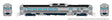 Budd RDC-3 Phase 1 - Sound and DCC -- Rock Island #9003 (stainless, red)