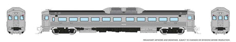 Budd RDC-1 Phase 1 - Sound and DCC -- Painted, Unlettered (stainless)