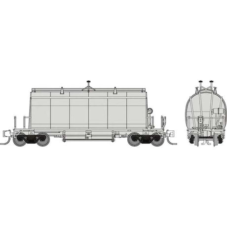 Long Barrel Ore Hopper - Ready to Run -- Undecorated