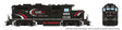 GP9u Low-Nose Rebuild - Standard DC -- Cando Contracting CCGX #4024 (black, white, red)