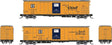 Class RR-56 Mechanical Reefer - Ready to Run -- Santa Fe (orange, blue, black, Chief Slogan)